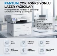 PANTUM M7100 DW ÇOK FONKSİYONLU DUBLEX+ NETWORK MONO LASER YAZICI